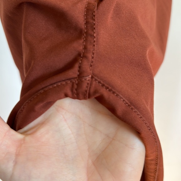 Lululemon sleek city pant, rust, size 2 - Picture 3 of 4